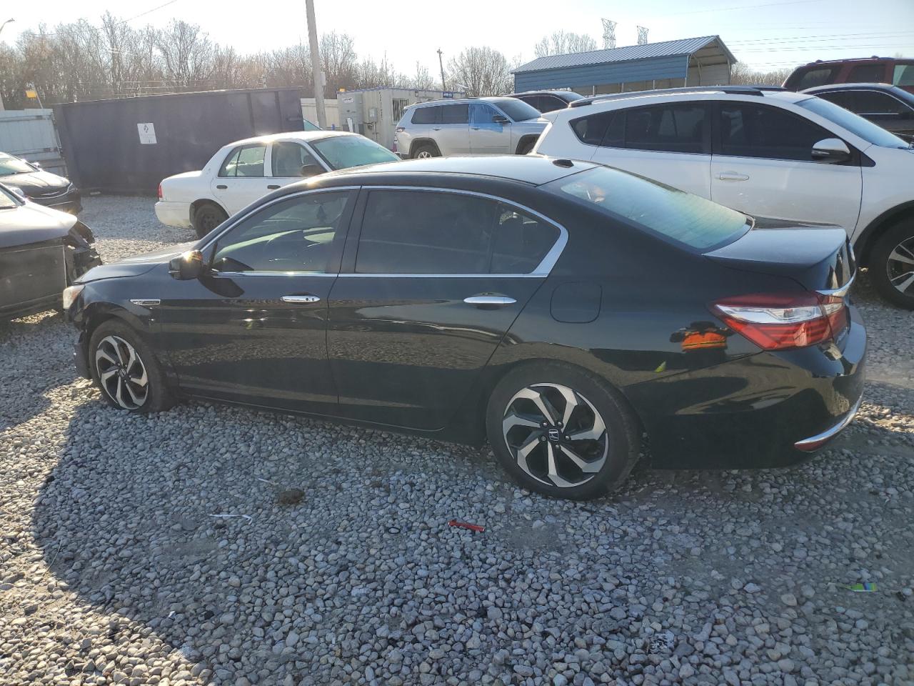 2016 Honda Accord VIN 1HGCR2F7XGA086040 Copart auction photo, side damage thumbnail 2