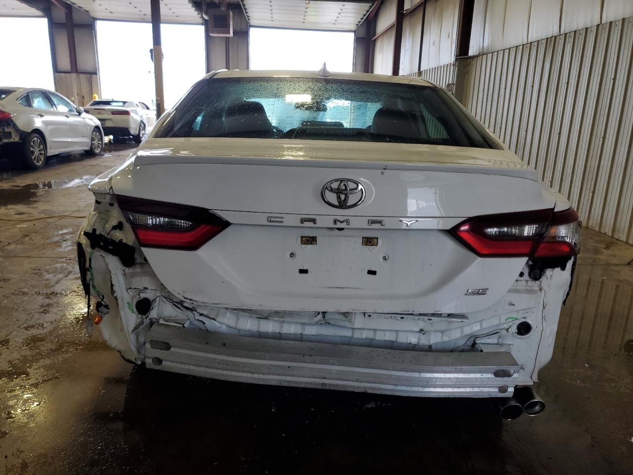 2021 Toyota Camry VIN 4T1G11AK6MU604003 Copart auction photo, front end / rear end damage thumbnail 6