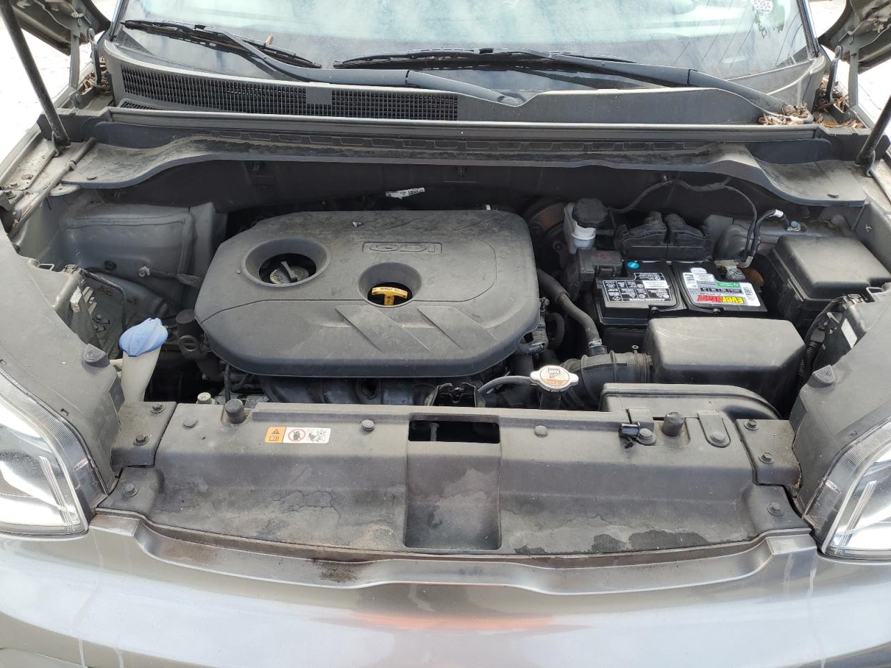 2019 KIA Soul VIN KNDJP3A57K7654242 Copart auction photo, mechanical damage thumbnail 11