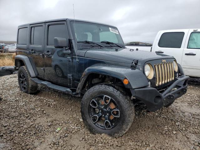 2014 Jeep Wrangler VIN 1C4BJWEG4EL160788 Copart auction photo, all over damage thumbnail 4