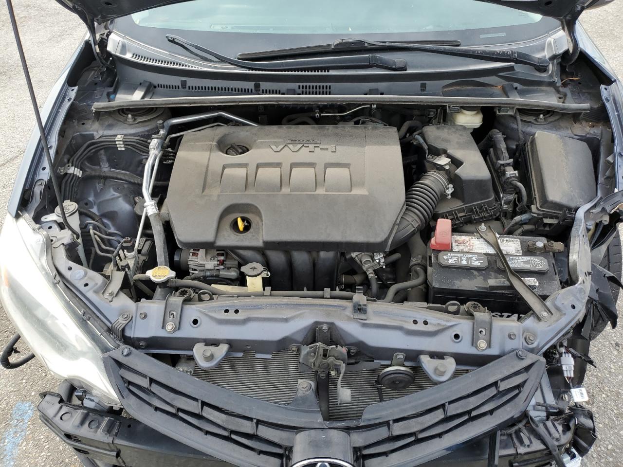 2016 Toyota Corolla VIN 5YFBURHE9GP559256 Copart auction photo, side / front end damage thumbnail 13