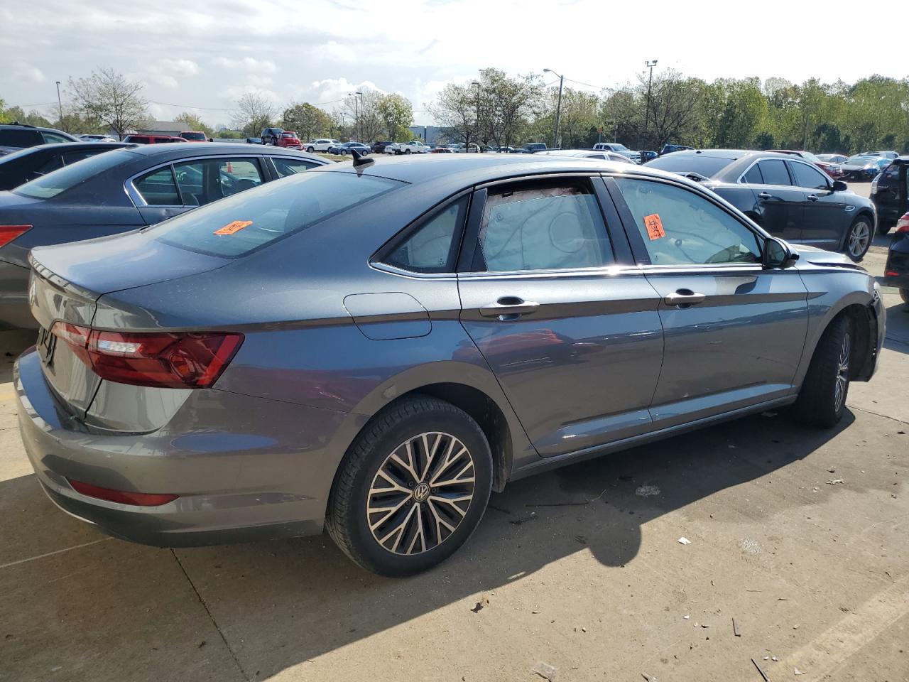 2021 Volkswagen Jetta VIN 3VWC57BU5MM016511 Copart auction photo, undercarriage / side damage thumbnail 3