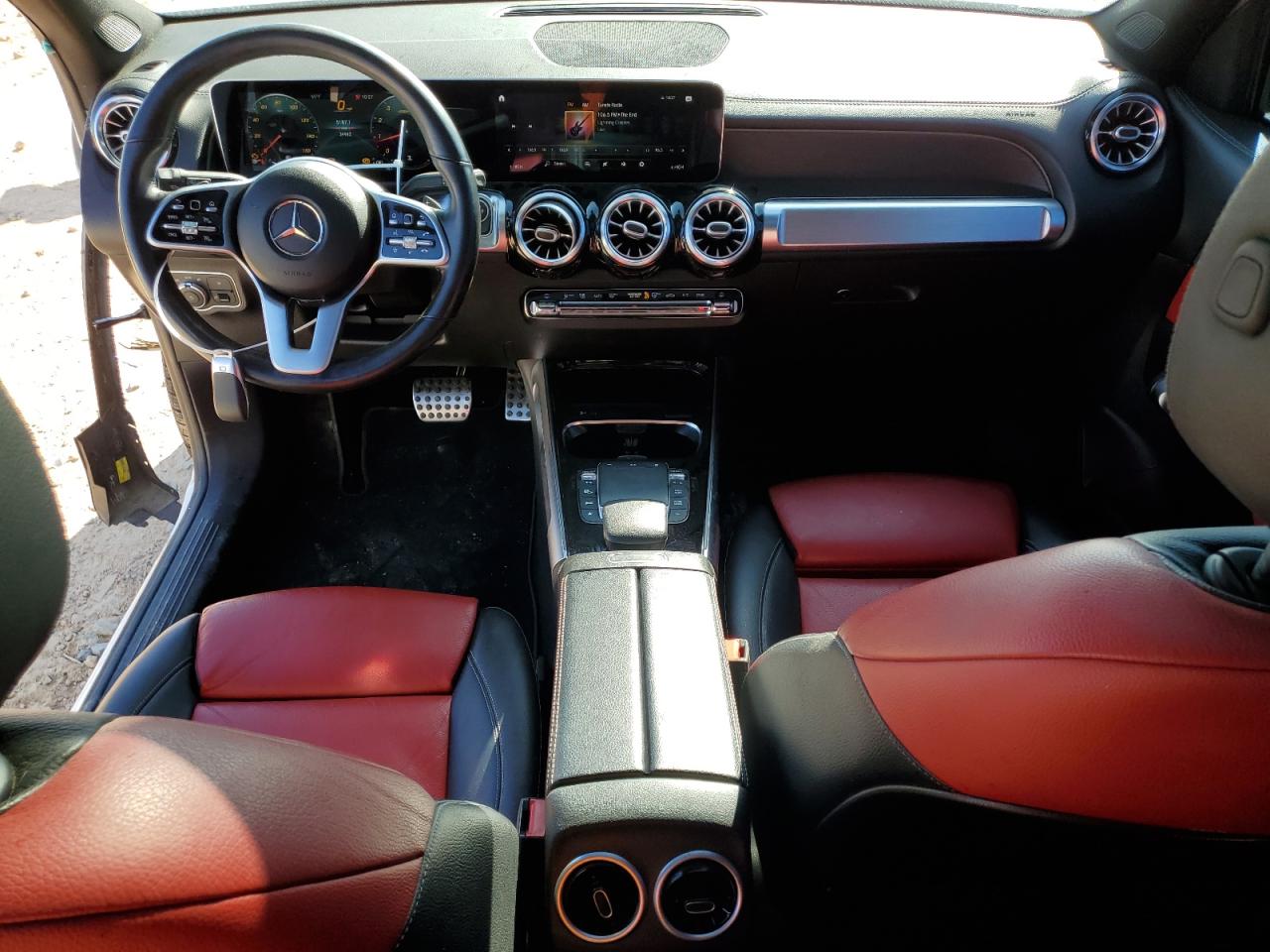 2021 Mercedes-Benz GLB VIN W1N4M4GB9MW108889 Copart auction photo, side / front end damage thumbnail 8