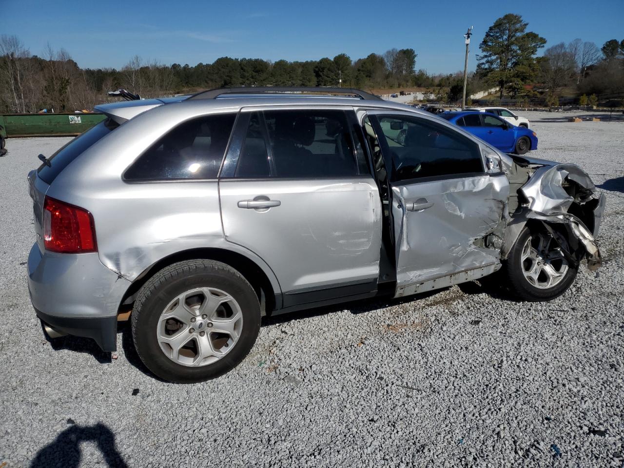 2014 Ford Edge VIN 2FMDK3JC8EBA99903 Copart auction photo, all over / mechanical damage thumbnail 3