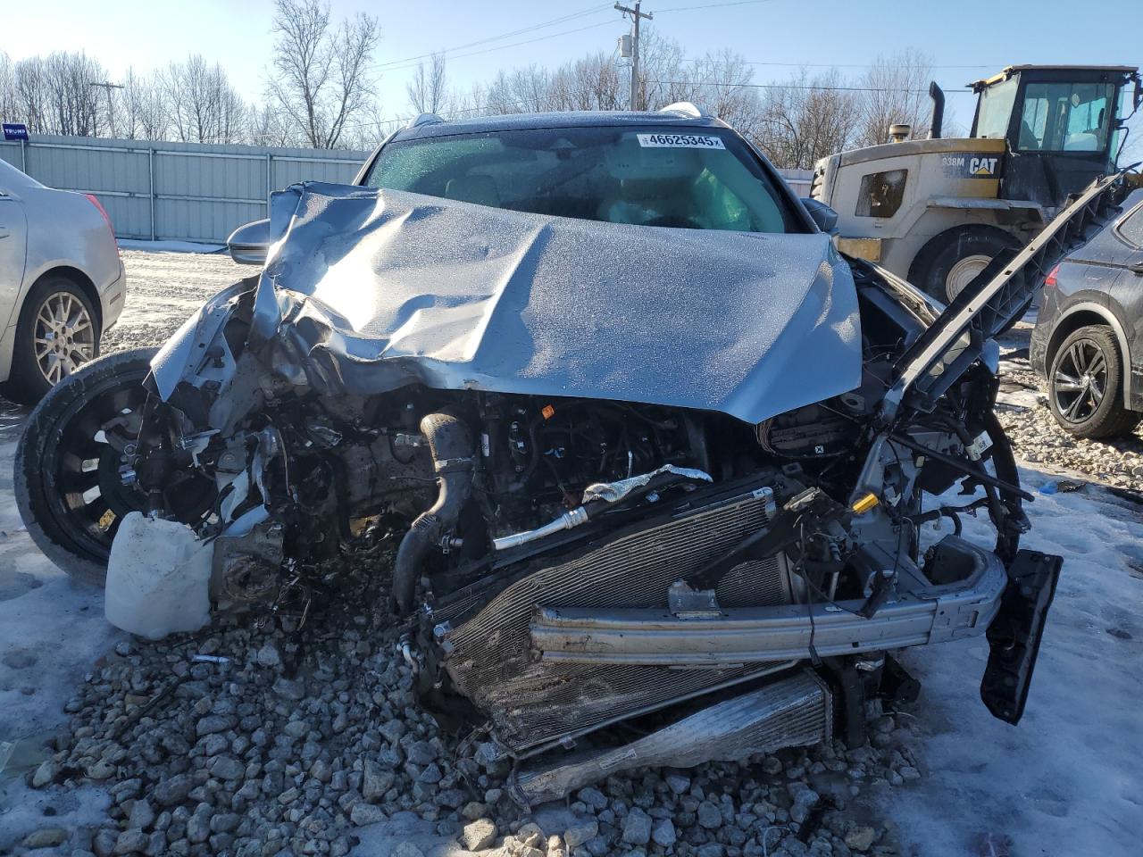 2021 Lincoln Nautilus VIN 2LMPJ9JP6MBL15224 Copart auction photo, all over damage thumbnail 5