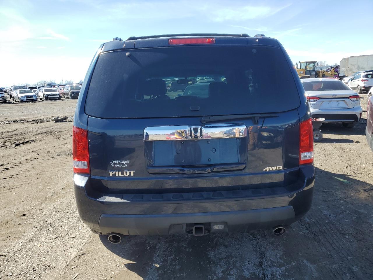 2011 Honda Pilot VIN 5FNYF4H5XBB085149 Copart auction photo, front end damage thumbnail 6