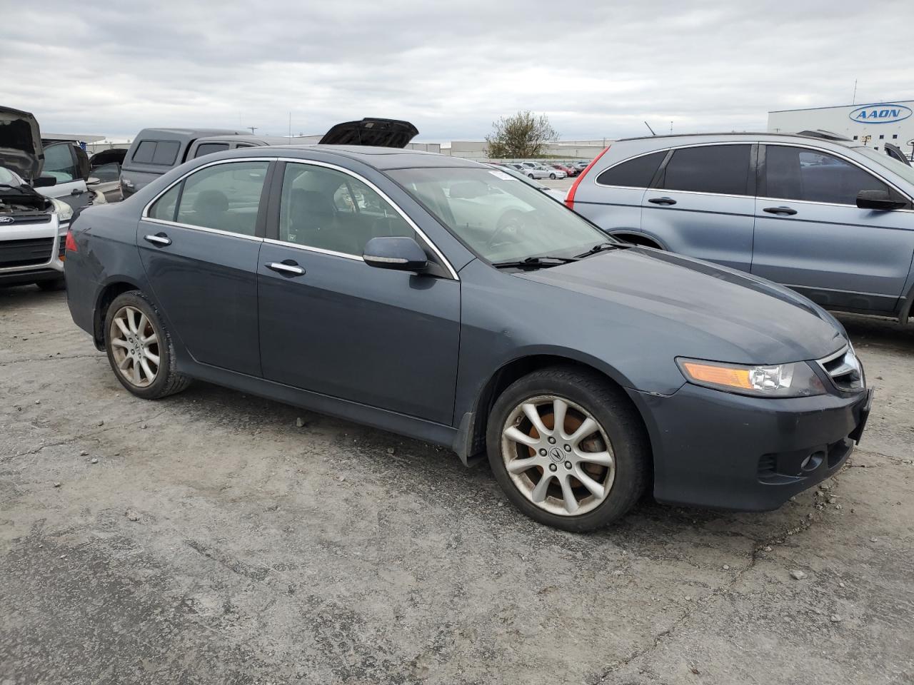 2008 Acura TSX VIN JH4CL96828C007157 Copart auction photo, mechanical / front end damage thumbnail 4