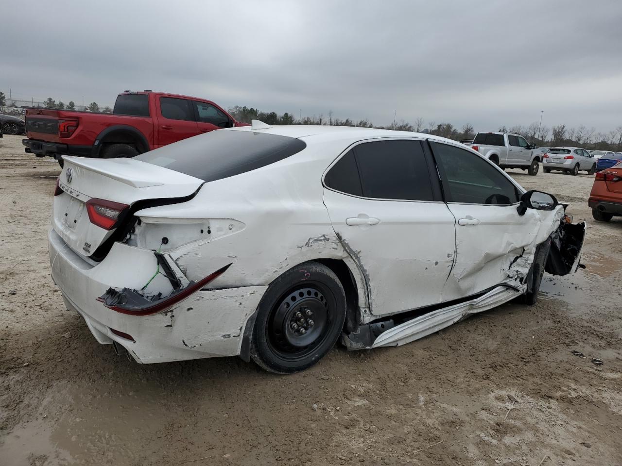 2023 Toyota Camry VIN 4T1T11BK8PU086459 Copart auction photo, rear end / side damage thumbnail 3
