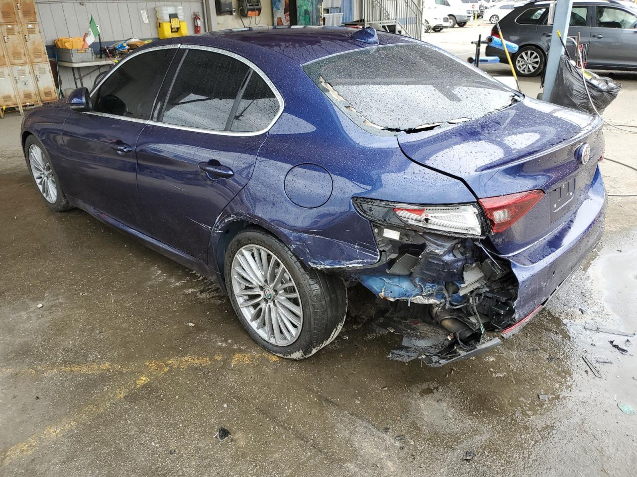 2017 Alfa Romeo Giulia VIN ZARFAECN7H7529353 Copart auction photo, rear end damage thumbnail 2