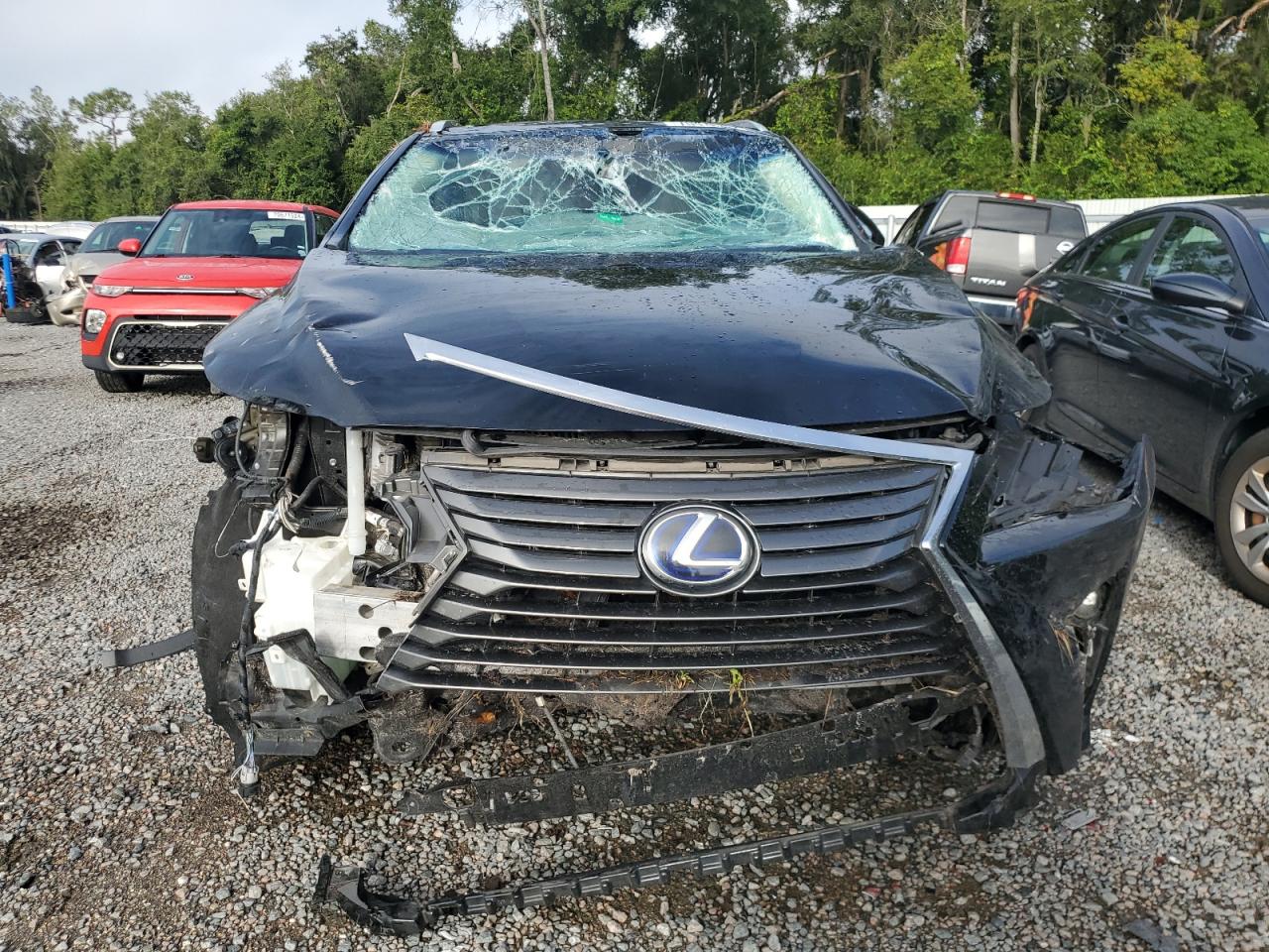 2019 Lexus RX VIN 2T2BGMCA8KC032733 Copart auction photo, all over damage thumbnail 5