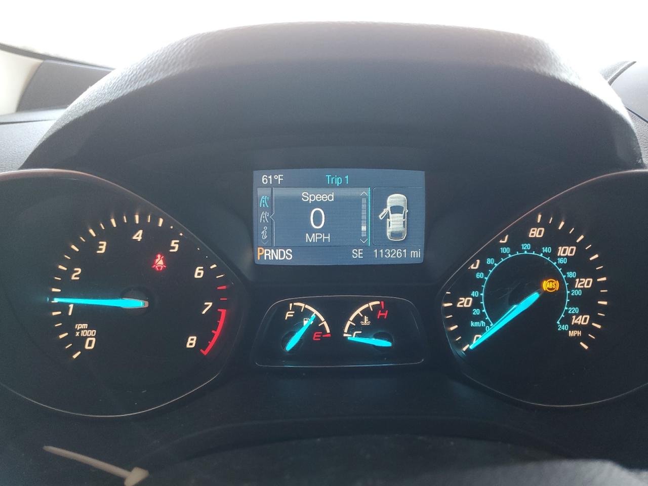 2015 Ford Escape VIN 1FMCU0GX0FUA45392 Copart auction photo, front end damage thumbnail 9