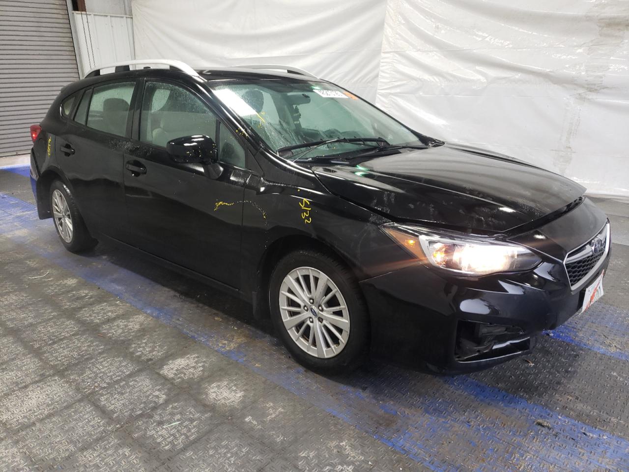 2018 Subaru Impreza VIN 4S3GTAB6XJ3700993 Copart auction photo, all over / undercarriage damage thumbnail 4