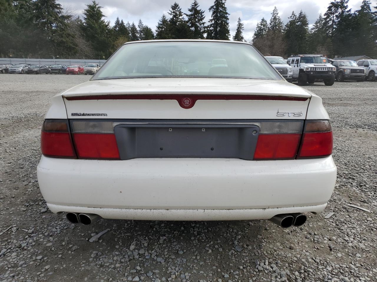 2000 Cadillac Seville VIN 1G6KY5497YU191639 Copart auction photo, front end / rear end damage thumbnail 6