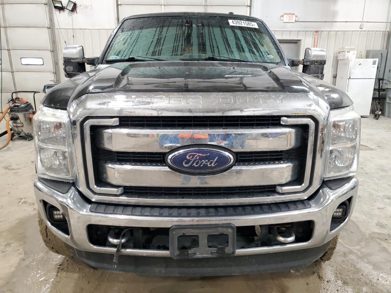 2013 Ford F350 VIN 1FT8W3BT0DEA58306 Copart auction photo, side / rear end damage thumbnail 5