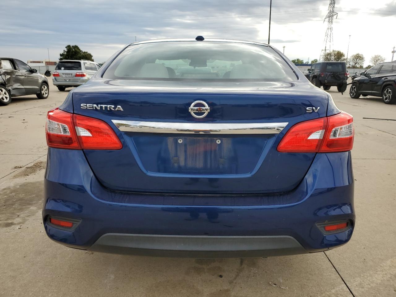 2016 Nissan Sentra VIN 3N1AB7AP7GY226249 Copart auction photo, hail / minor dent/scratches damage thumbnail 6