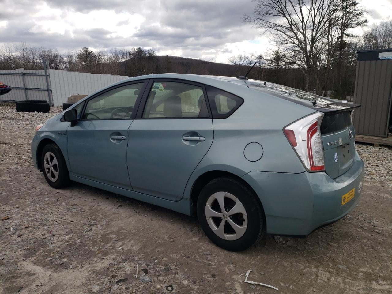 2013 Toyota Prius VIN JTDKN3DU7D5704178 Copart auction photo, front end / rear end damage thumbnail 2