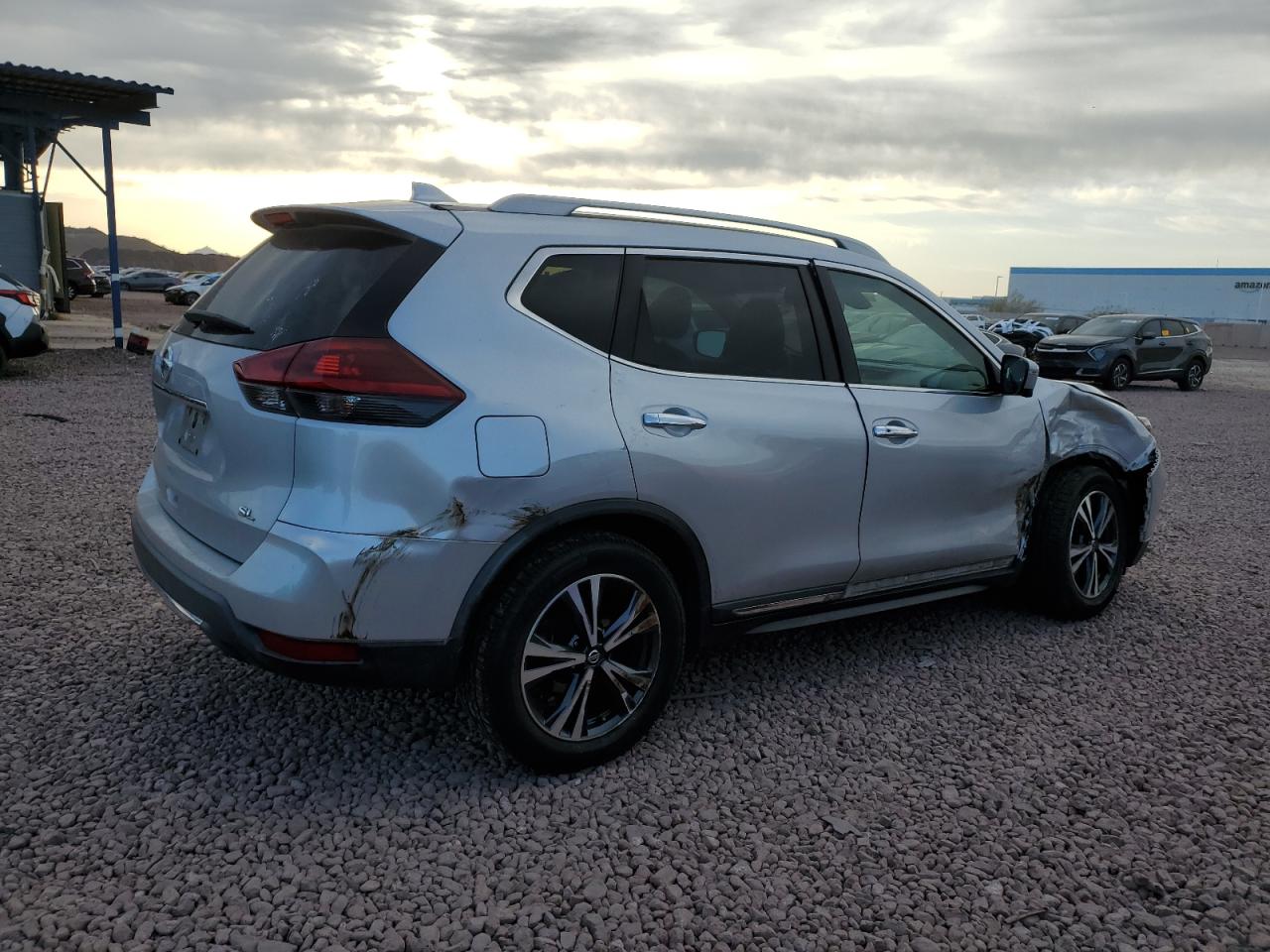 2018 Nissan Rogue VIN 5N1AT2MT2JC777786 Copart auction photo, all over damage thumbnail 3