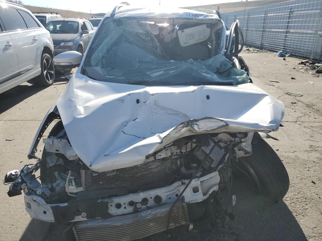 2014 Ford Escape VIN 1FMCU9J9XEUE12781 Copart auction photo, rollover damage thumbnail 5