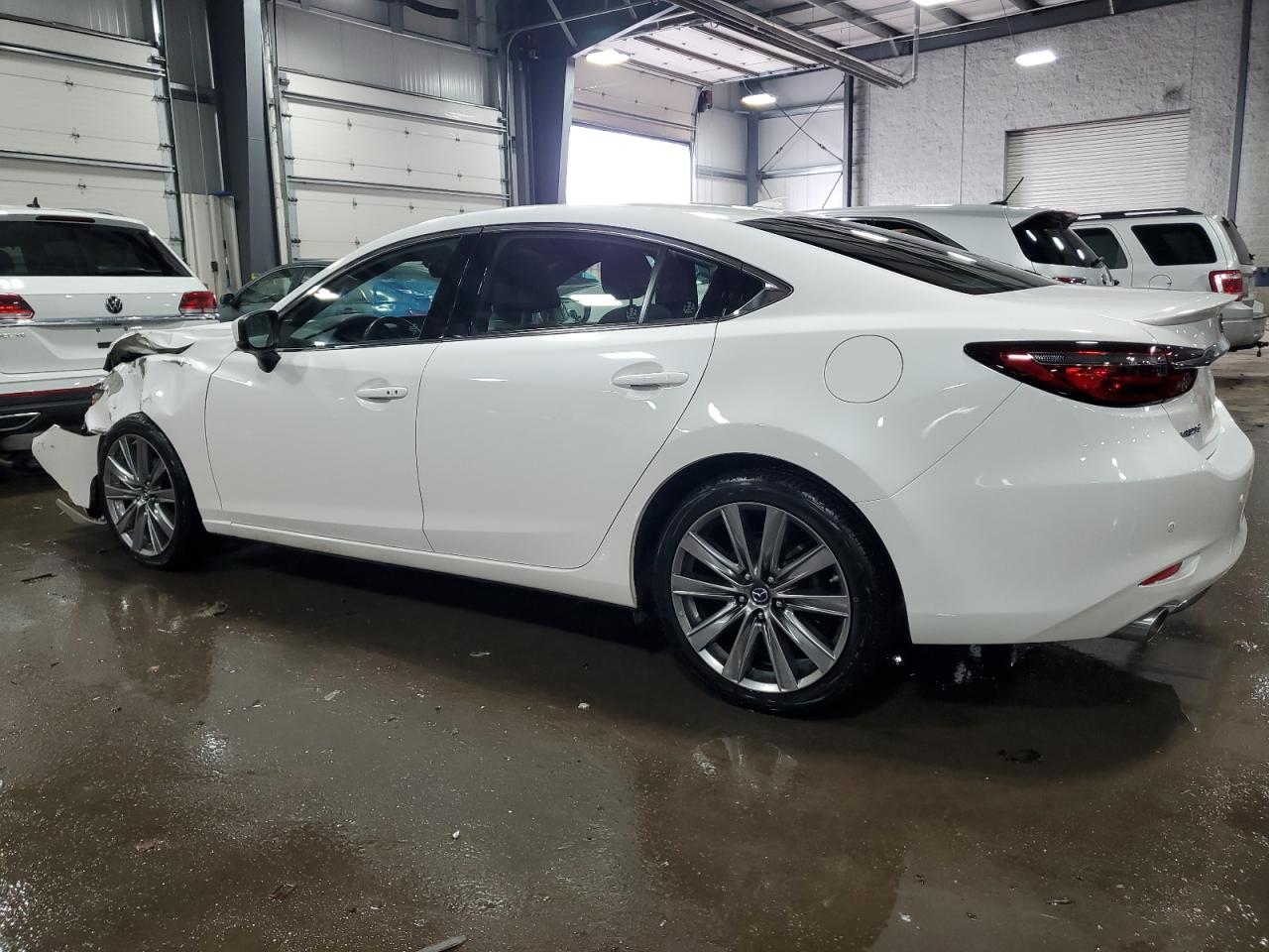 2018 Mazda 6 VIN JM1GL1XY6J1324203 Copart auction photo, front end damage thumbnail 2