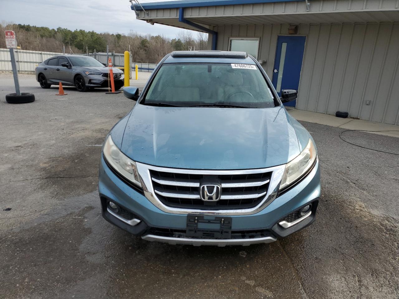2013 Honda Crosstour VIN 5J6TF3H34DL000450 Copart auction photo, side / front end damage thumbnail 5