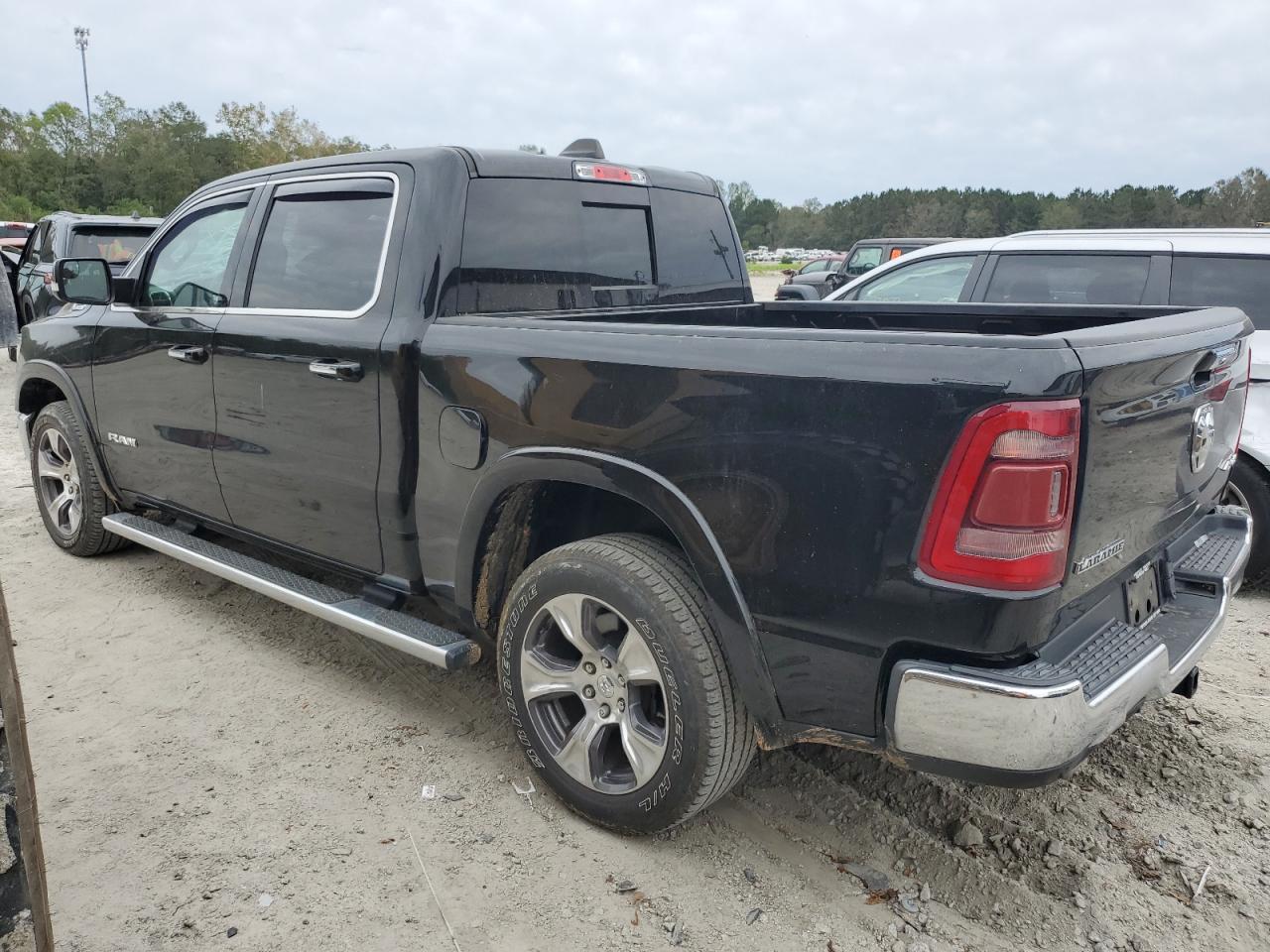 2021 RAM 1500 VIN 1C6SRFJT5MN610728 Copart auction photo, top/roof damage thumbnail 2