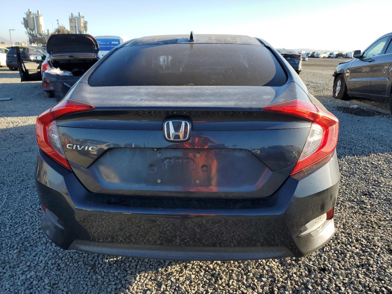 2017 Honda Civic VIN 2HGFC2F77HH509075 Copart auction photo, front end damage thumbnail 6