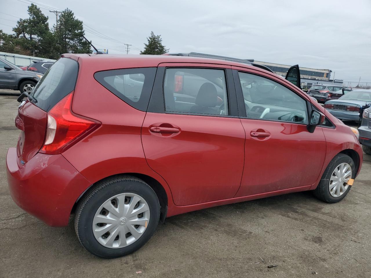 2015 Nissan Versa VIN 3N1CE2CP0FL450281 Copart auction photo, rear end damage thumbnail 3