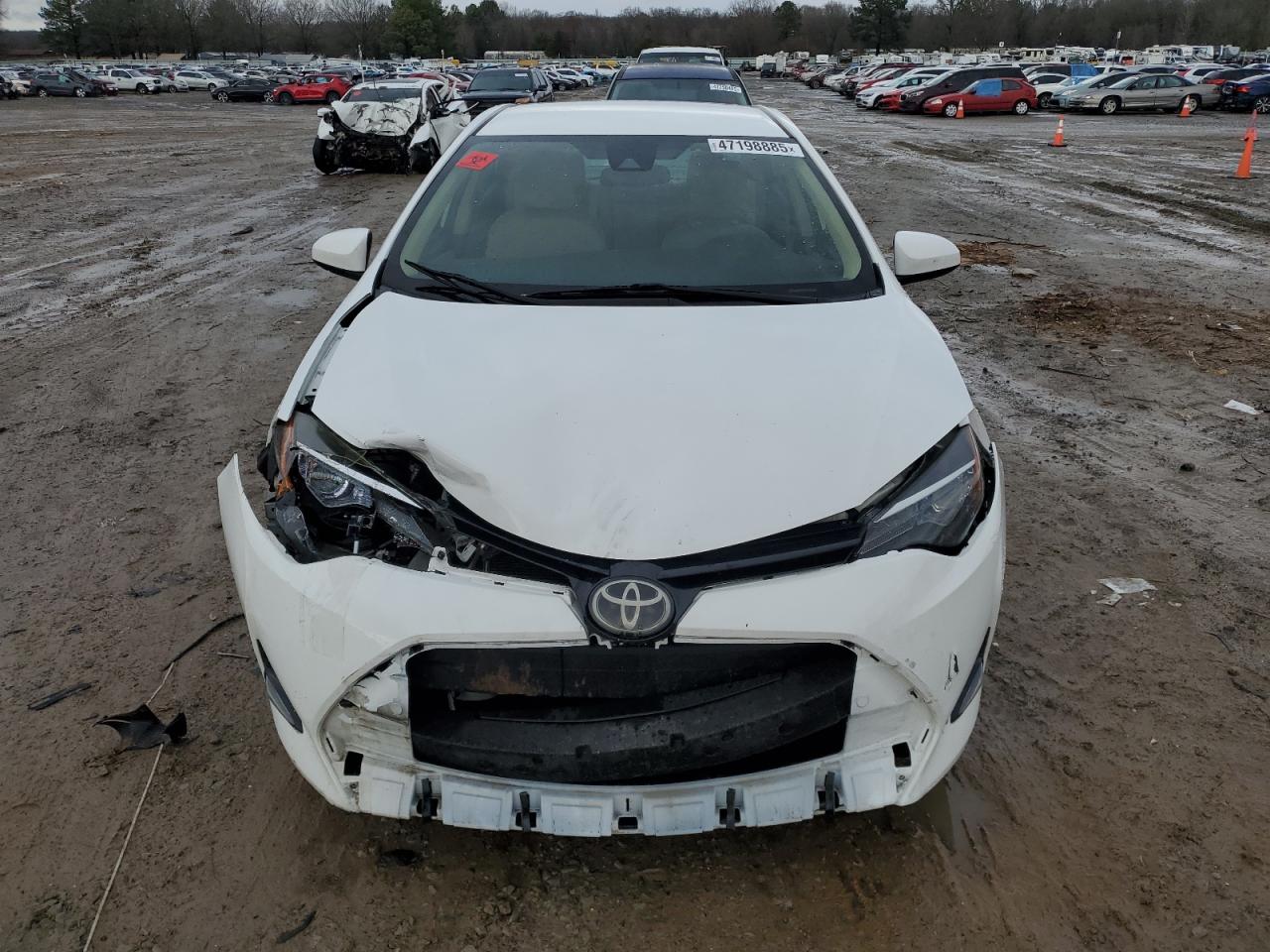 2018 Toyota Corolla VIN 5YFBURHE0JP745839 Copart auction photo, front end / minor dent/scratches damage thumbnail 5