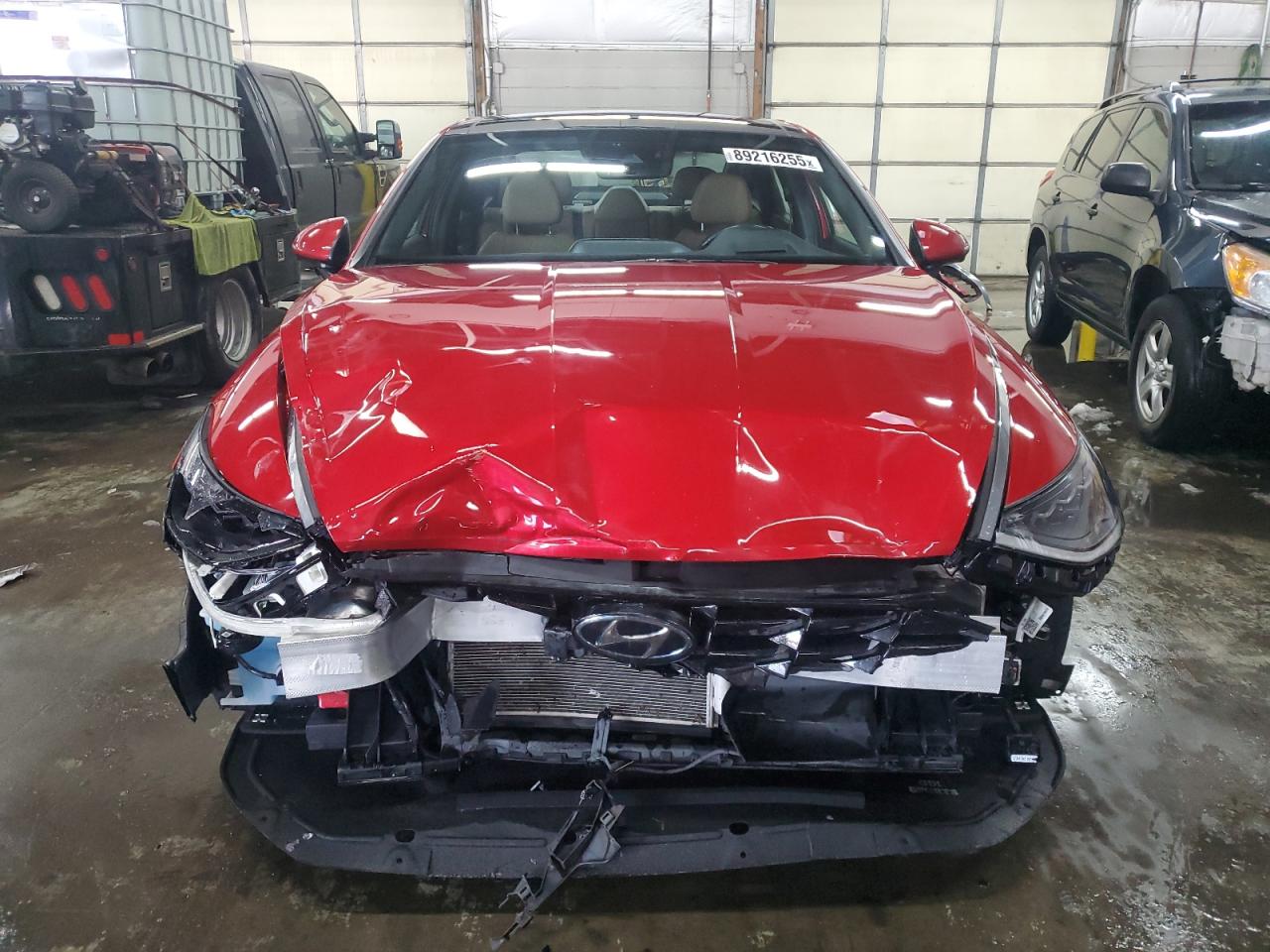 2020 Hyundai Sonata VIN 5NPEH4J25LH044217 Copart auction photo, front end damage thumbnail 5