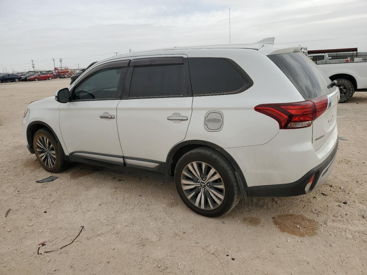 2020 Mitsubishi Outlander VIN JA4AD2A3XLZ037760 Copart auction photo, front end / side damage thumbnail 2