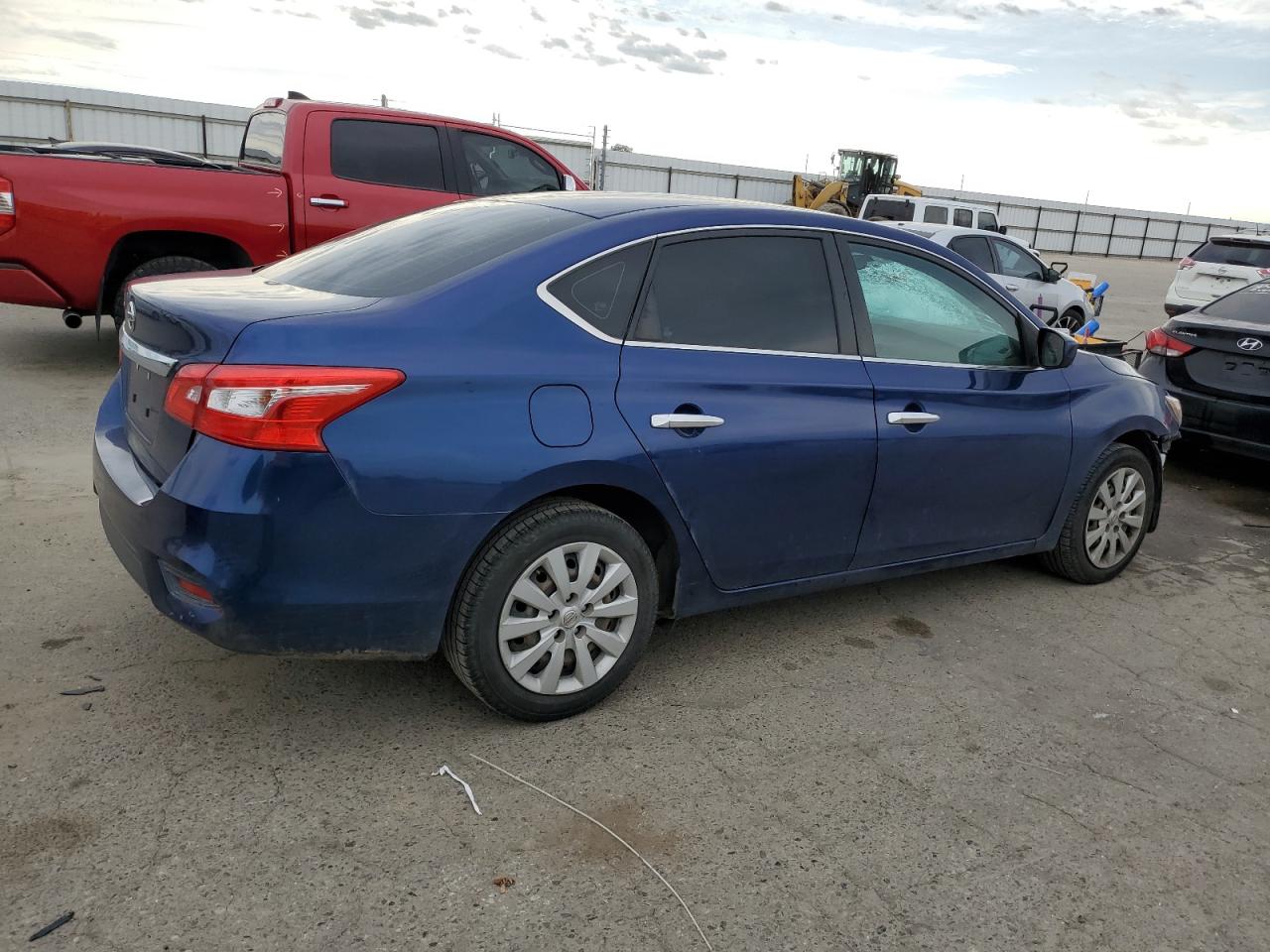 2019 Nissan Sentra VIN 3N1AB7AP6KY246484 Copart auction photo, front end damage thumbnail 3