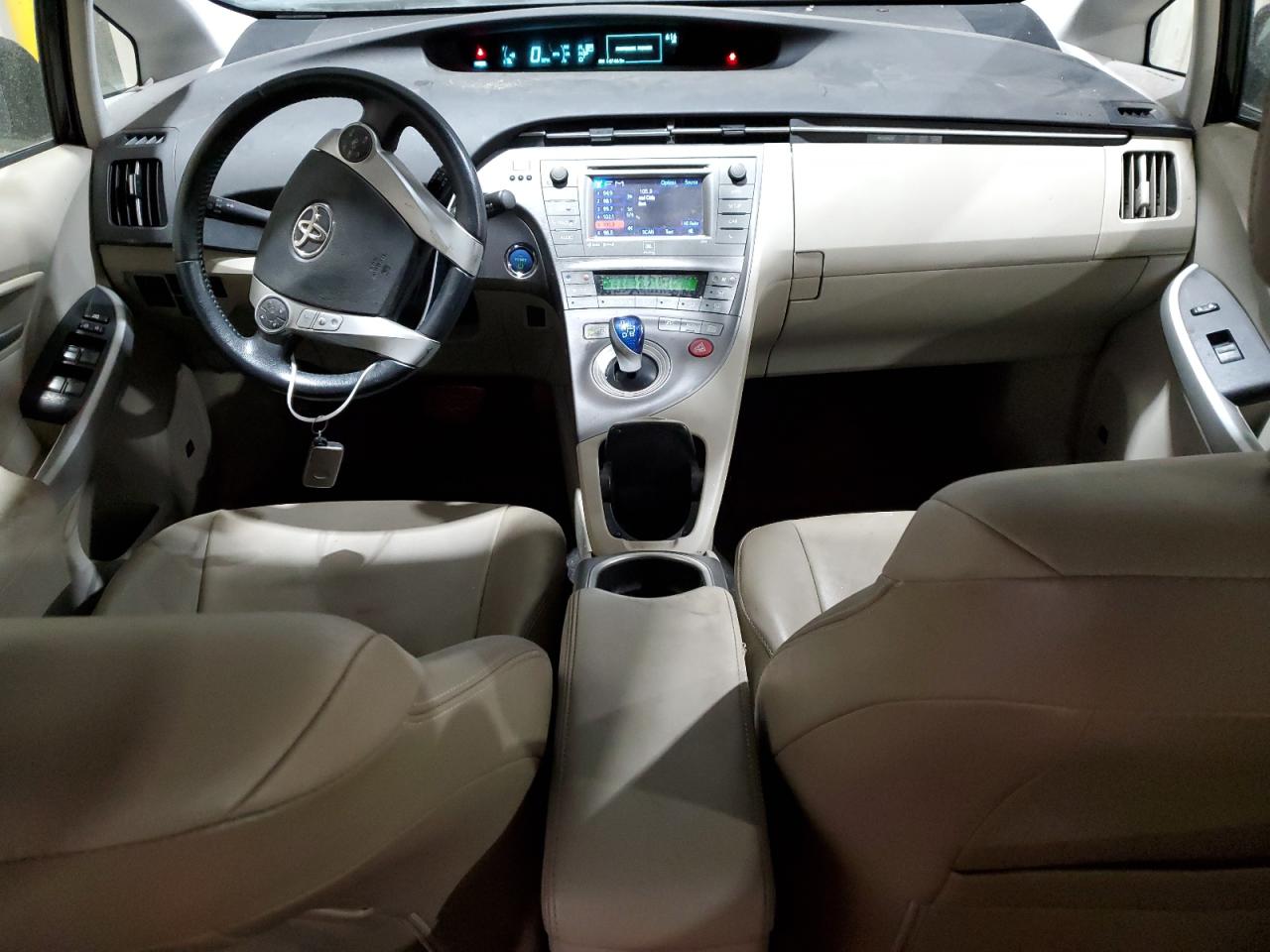 2012 Toyota Prius VIN JTDKN3DU4C5434423 Copart auction photo, all over damage thumbnail 8