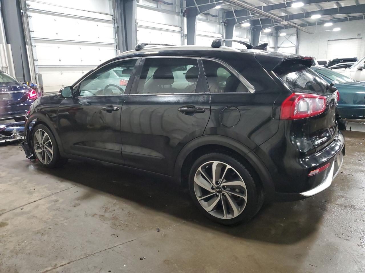 2017 KIA Niro VIN KNDCE3LC3H5042473 Copart auction photo, front end damage thumbnail 2