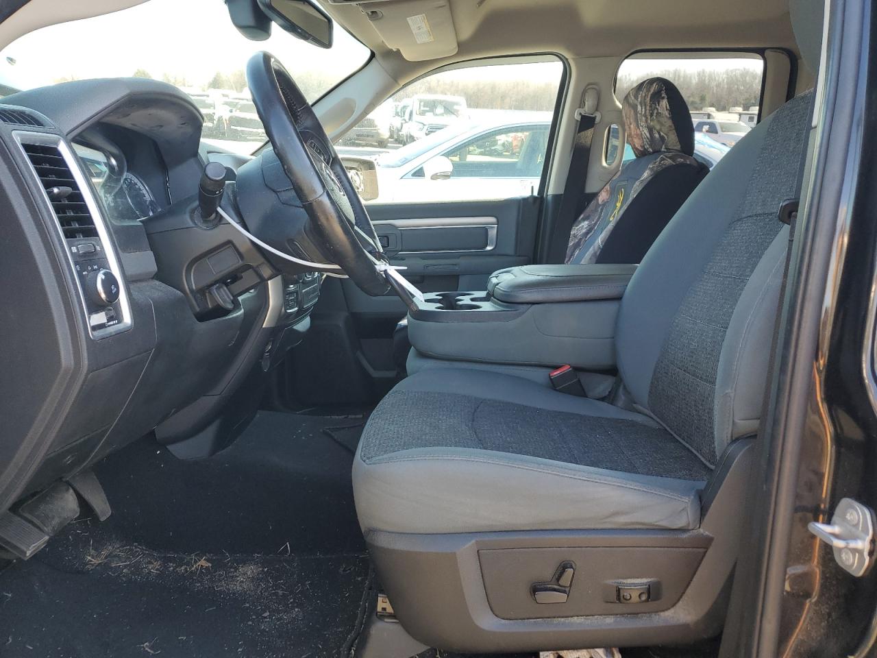 2018 RAM 1500 VIN 1C6RR7GT0JS141766 Copart auction photo, front end / undercarriage damage thumbnail 7