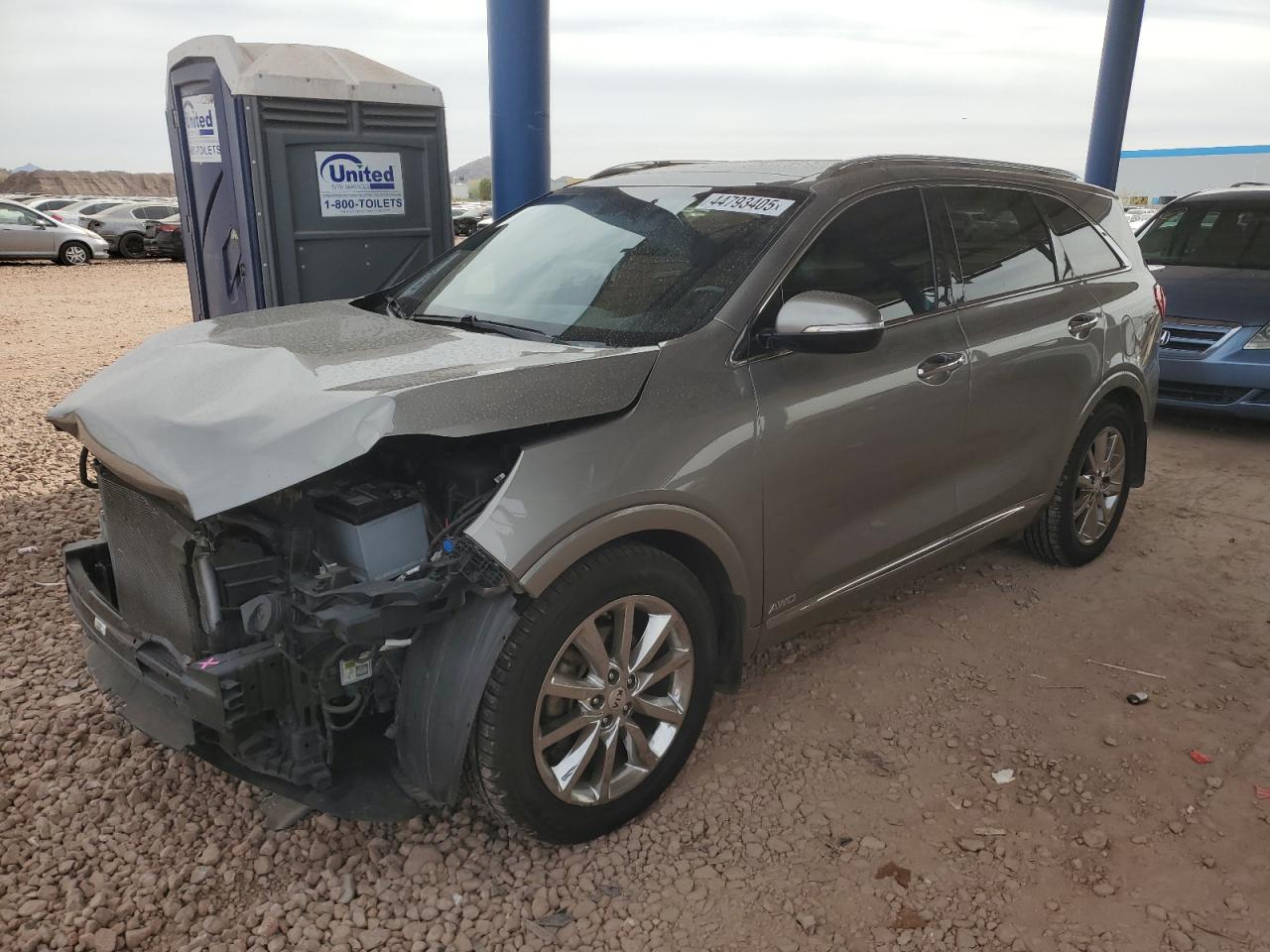 2016 KIA Sorento VIN 5XYPKDA57GG180964