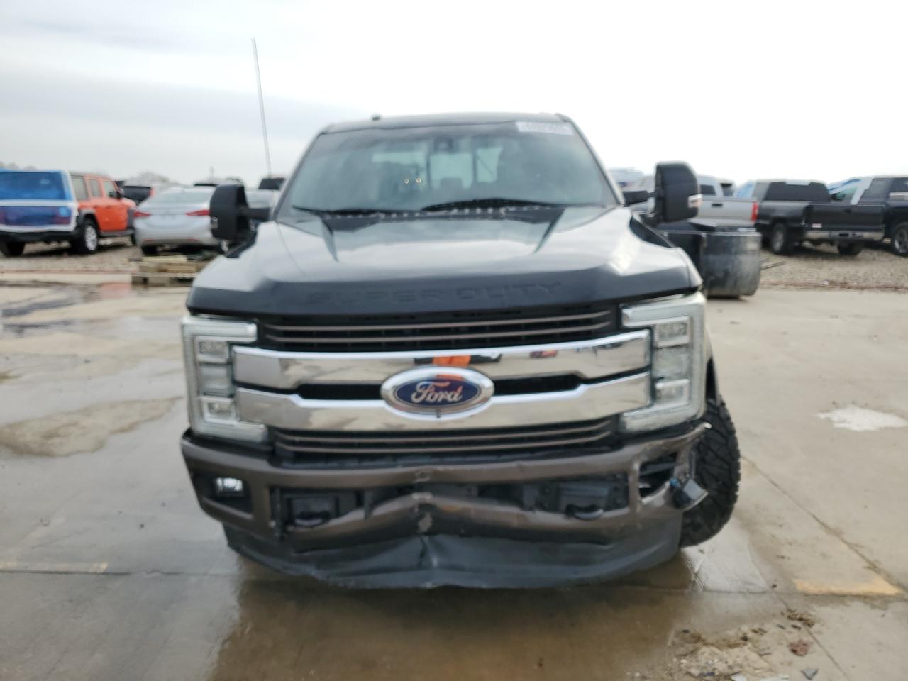 2017 Ford F250 VIN 1FT7W2BTXHEC19787 Copart auction photo, front end / side damage thumbnail 5