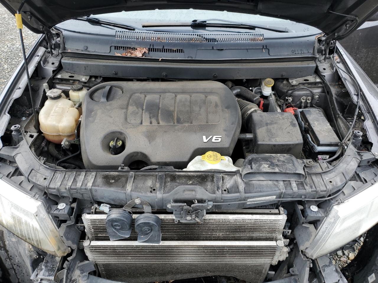 2018 Dodge Journey VIN 3C4PDCBG5JT535103 Copart auction photo, undercarriage / all over damage thumbnail 12