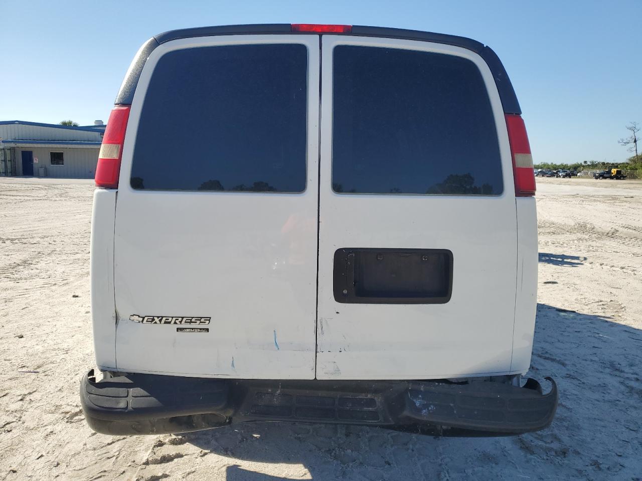 2011 Chevrolet Express VIN 1GCSGAFX0B1117637 Copart auction photo, rear end / minor dent/scratches damage thumbnail 6