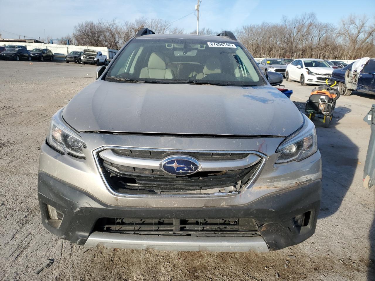 2020 Subaru Outback VIN 4S4BTANC5L3269358 Copart auction photo, hail / minor dent/scratches damage thumbnail 5