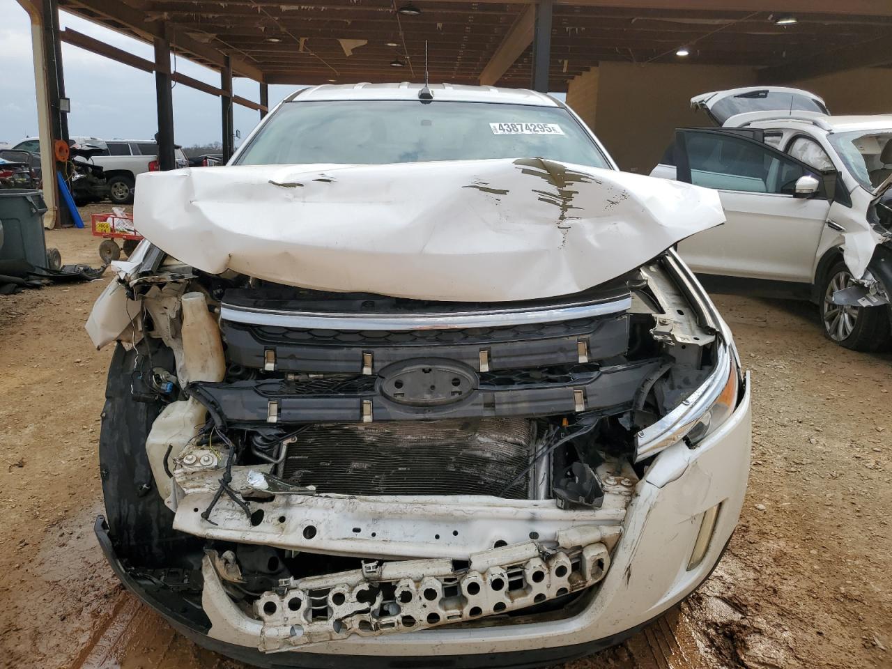 2013 Ford Edge VIN 2FMDK3JCXDBA02439 Copart auction photo, front end damage thumbnail 5