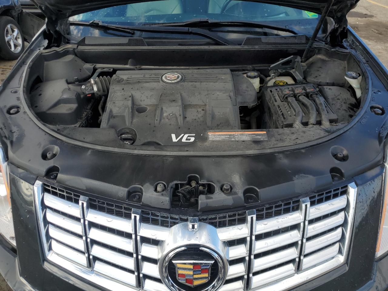 2014 Cadillac SRX VIN 3GYFNBE37ES563874 Copart auction photo, all over / mechanical damage thumbnail 12