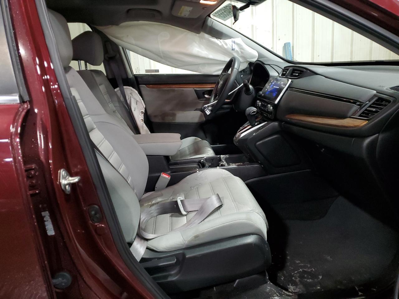 2019 Honda CR-V VIN 5J6RW2H58KL016279 Copart auction photo, side damage thumbnail 7