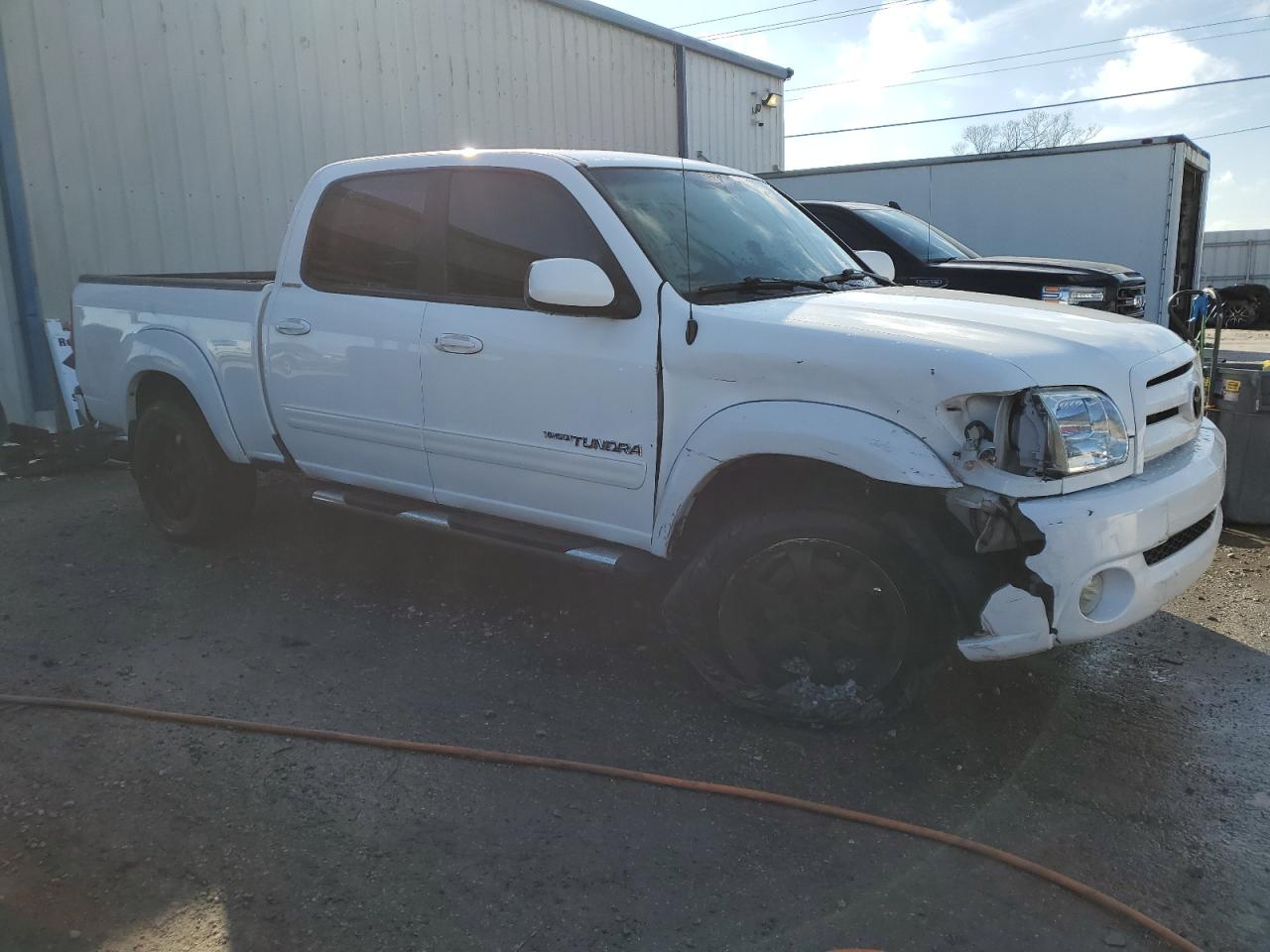 2005 Toyota Tundra VIN 5TBET38165S469229 Copart auction photo, front end / undercarriage damage thumbnail 4