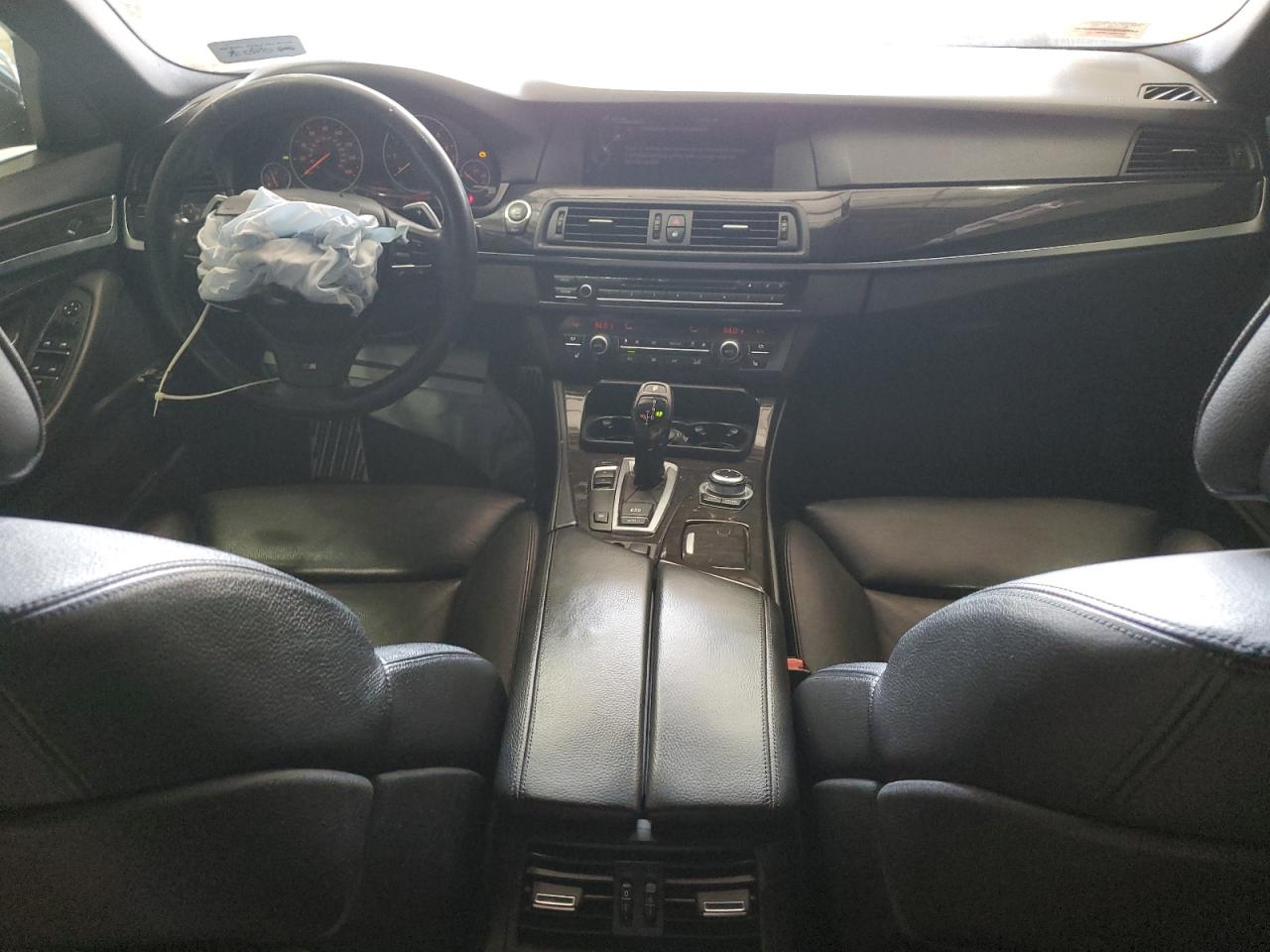 2013 BMW 5er VIN WBAFU7C53DDU66967 Copart auction photo, front end / undercarriage damage thumbnail 8