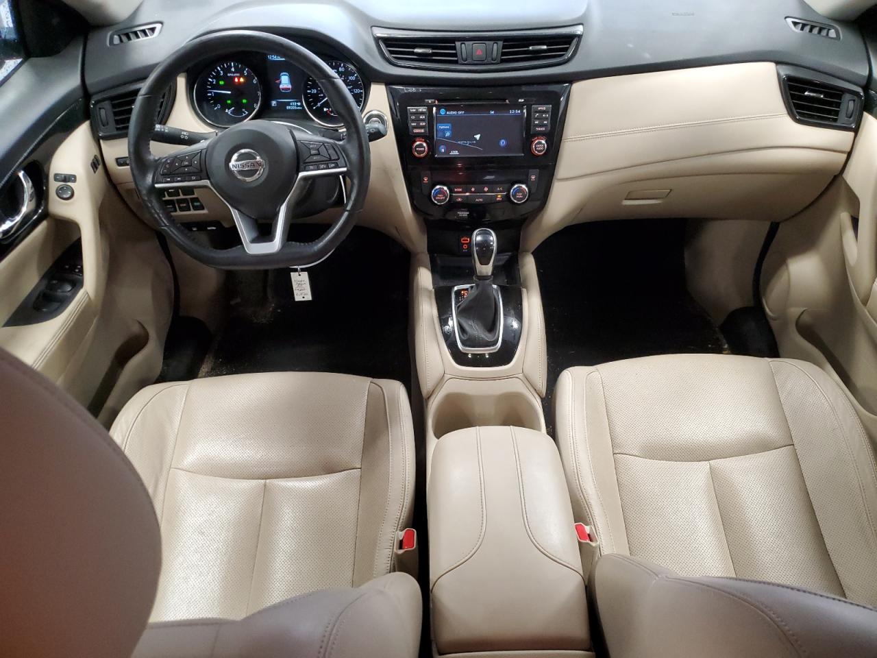2017 Nissan Rogue VIN JN8AT2MV5HW283795 Copart auction photo, rear end / front end damage thumbnail 8