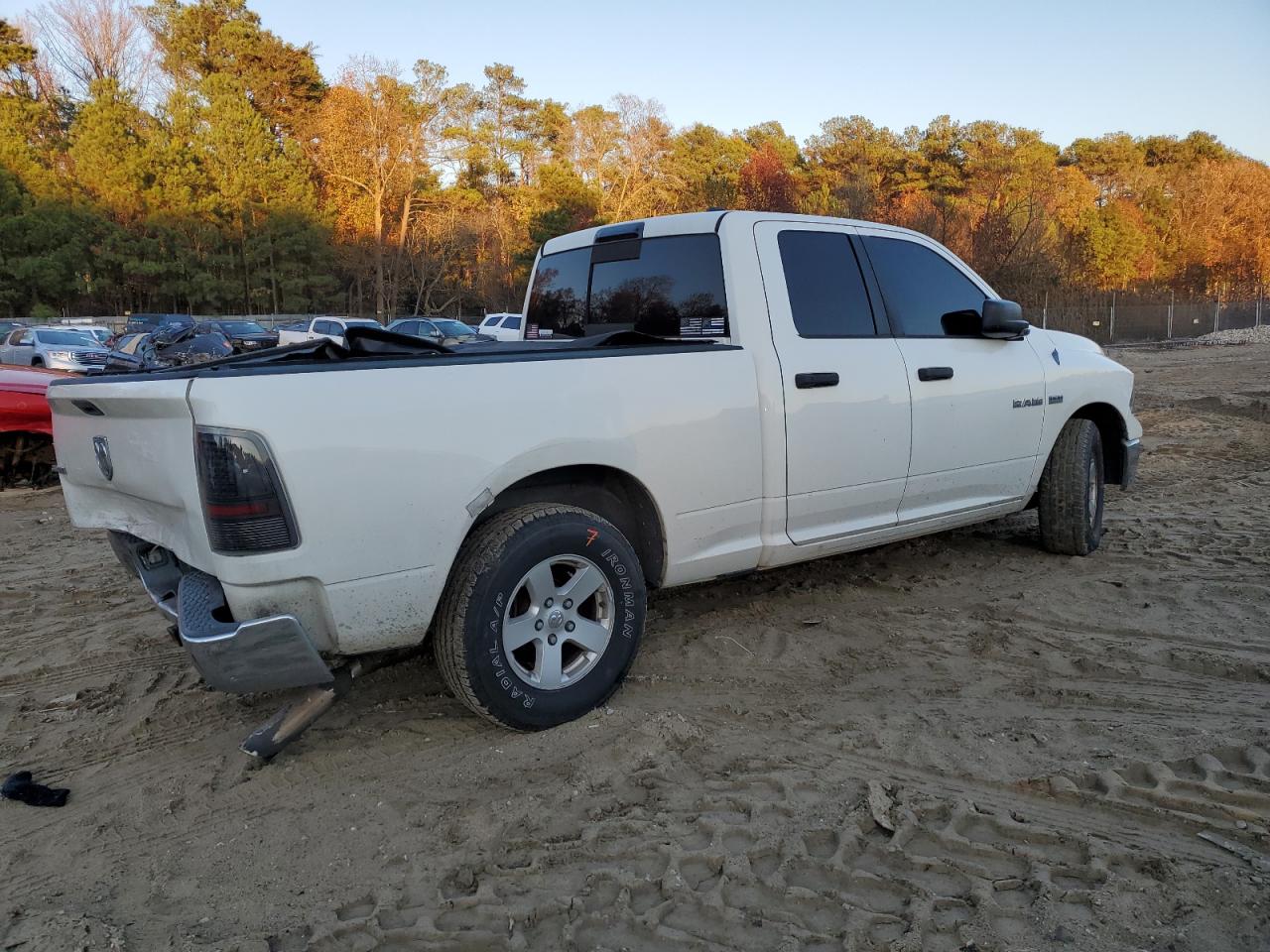 2009 Dodge RAM VIN 1D3HB18T69S727427 Copart auction photo, rear end / front end damage thumbnail 3