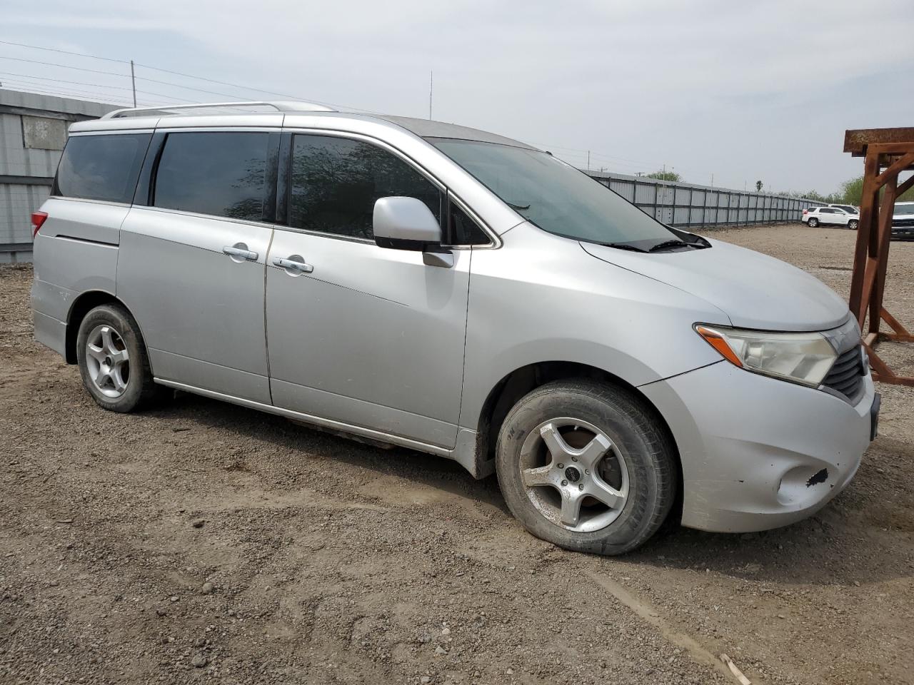 2014 Nissan Quest VIN JN8AE2KP0E9105639 Copart auction photo, normal wear damage thumbnail 4