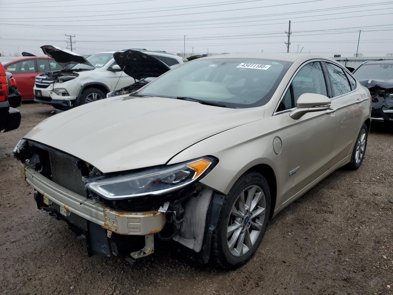 2017 Ford Fusion VIN 3FA6P0PU0HR191189