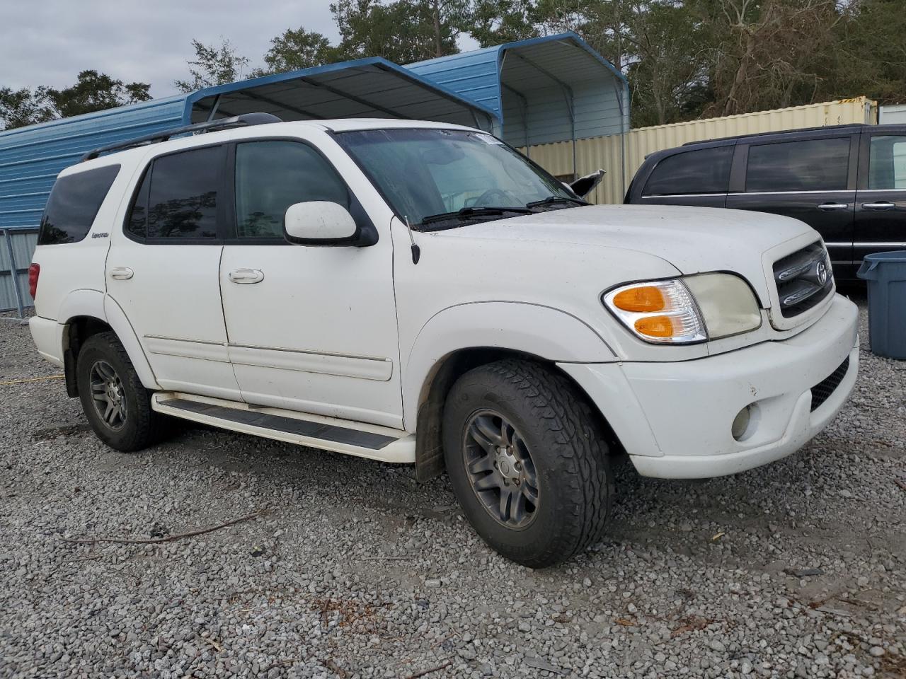 2004 Toyota Sequoia VIN 5TDBT48A84S210398 Copart auction photo, front end / rear end damage thumbnail 4