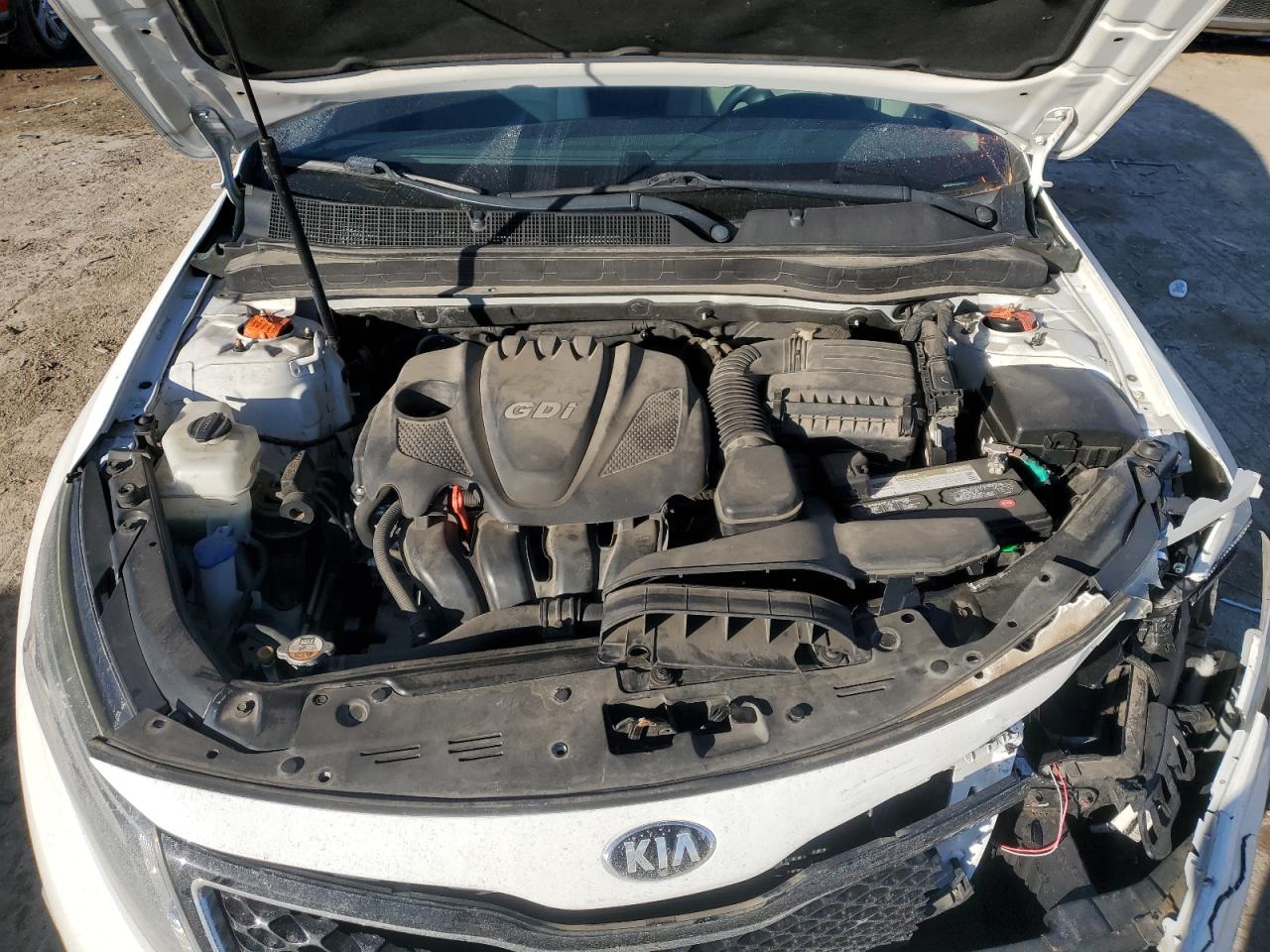2015 KIA Optima VIN 5XXGN4A7XFG472376 Copart auction photo, front end damage thumbnail 11